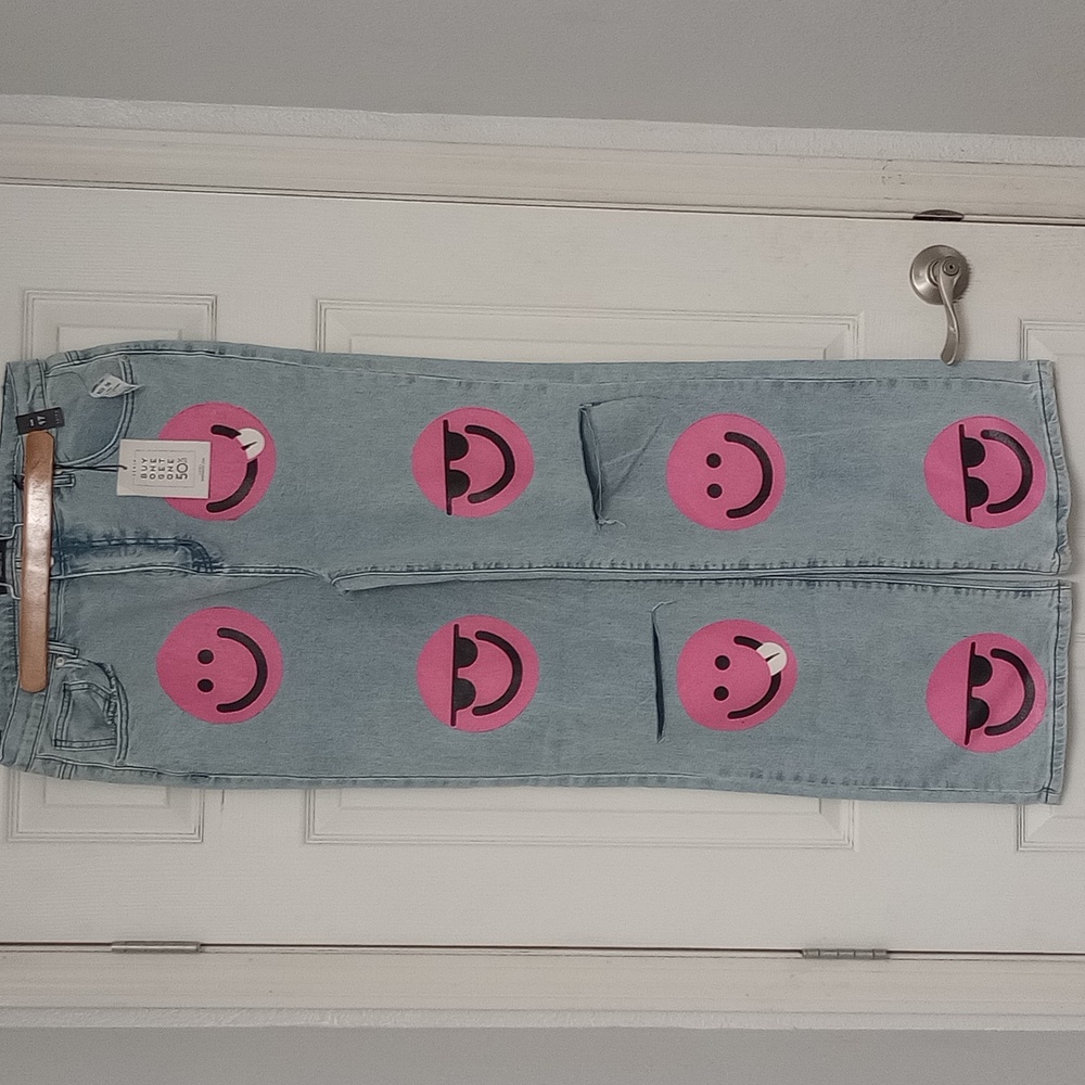 AKIRA light blue jeans
